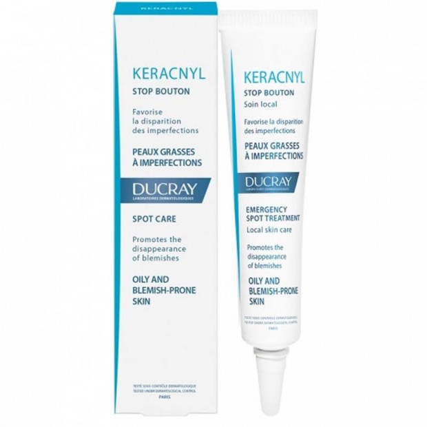 KERACNYL Stop bouton gel asséchant, 10ml Ducray - Parashop