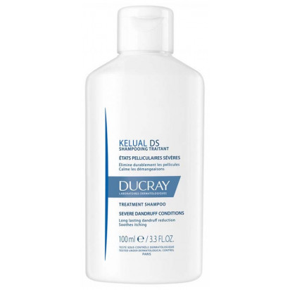 KELUAL DS Shampoing traitant états pelliculaires sévères, 100ml Ducray - Parashop