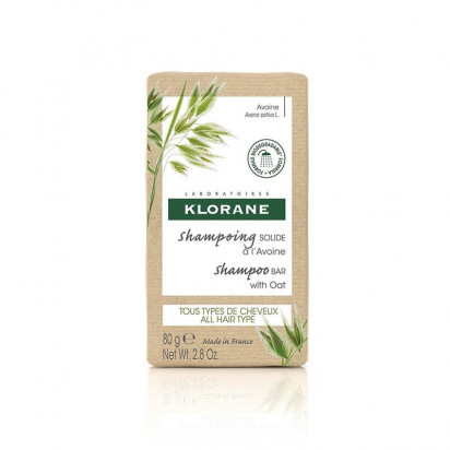 Shampoing solide avoine, 80g Klorane - Parashop