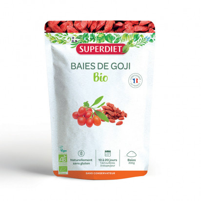 Baies de Goji bio, 200g Super Diet - Parashop