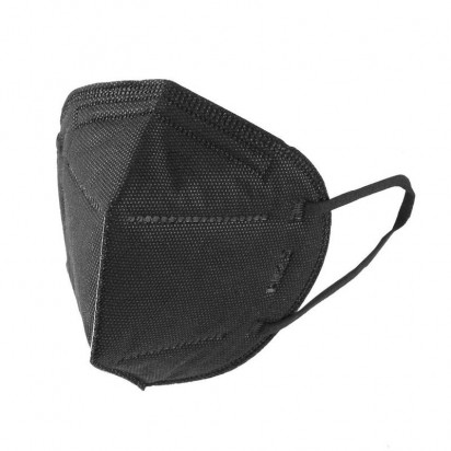Masque FFP2 noir, boite de 20 Parashop - Parashop