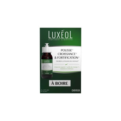 Pousse, croissante et fortification à boire, 60ml Luxeol - Parashop