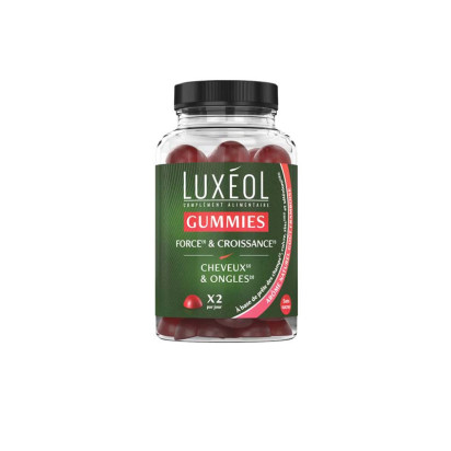 Force et croissance, 60 gummies Luxeol - Parashop