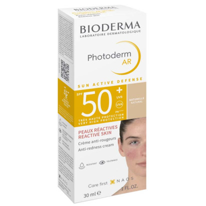 PHOTODERM AR Crème anti-rougeurs SPF50+, 30ml Bioderma - Parashop