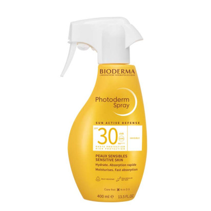 PHOTODERM Spray solaire invisible SPF30, 400ml