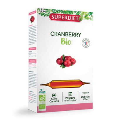 Cranberry Bio Confort Urinaire, 20 ampoules