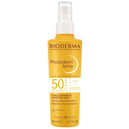 PHOTODERM Spray SPF50+, 200ml Bioderma - Parashop