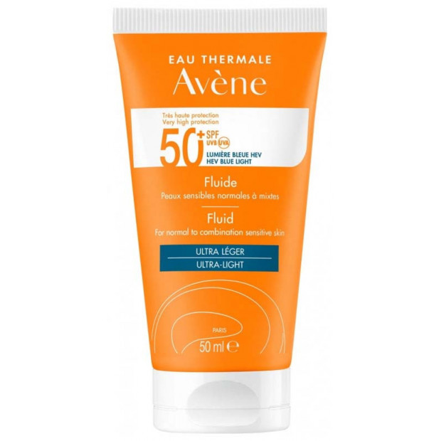 SOLAIRE Fluide SPF50+, 50ml Avene - Parashop