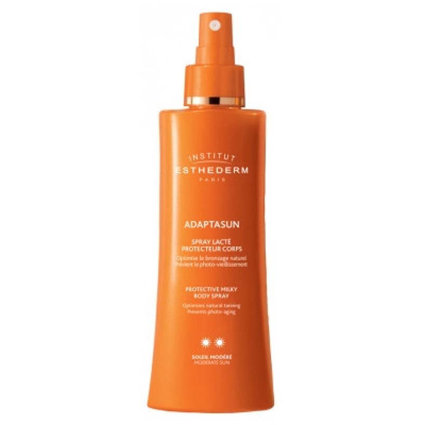 ADAPTASUN Spray lacté protecteur corps soleil modéré, 150ml Esthederm - Parashop