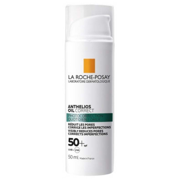 ANTHELIOS Oil correct photocorrection gel-crème quotidient SPF50+, 50ml La Roche-Posay - Parashop