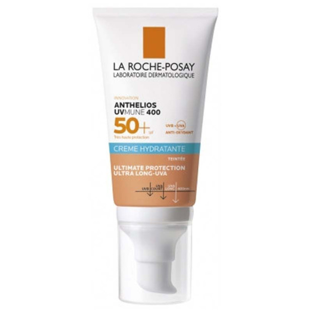 ANTHELIOS UVmune 400 Crème hydratante SPF50+ teinté, 50ml La Roche-Posay - Parashop