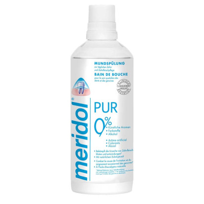 Bain de bouche Pur, 400ml Meridol - Parashop