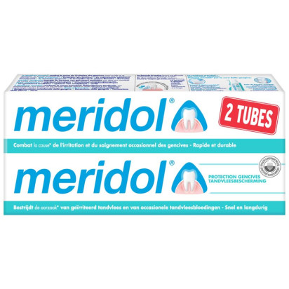 Dentifrice Protection Gencives, 2x75ml Meridol - Parashop