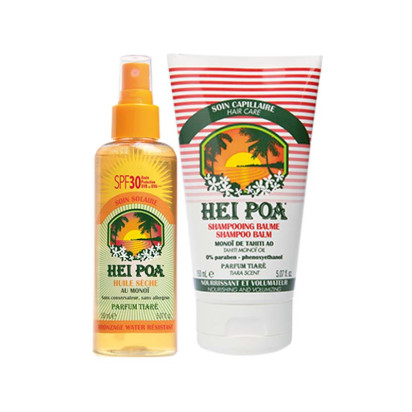 Huile SPF30 + Shampoing offert Hei Poa - Parashop