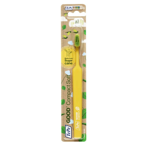 GOOD Brosse à dents compact souple, x1