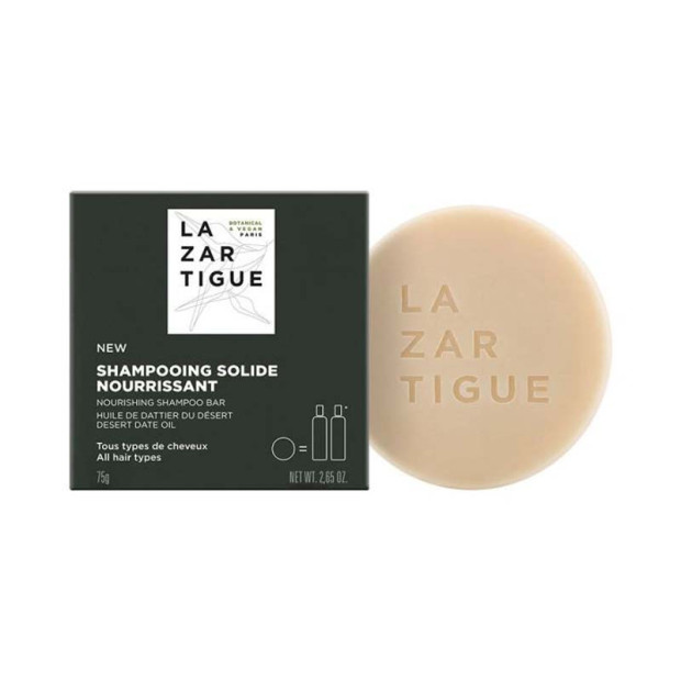 Shampoing solide nourrissant, 80g Lazartigue - Parashop