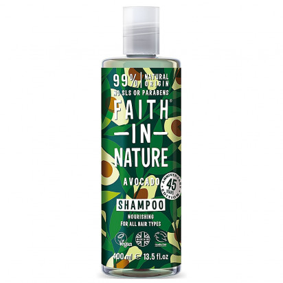 Shampoing Avocat, 400ml Faith In Nature - Parashop