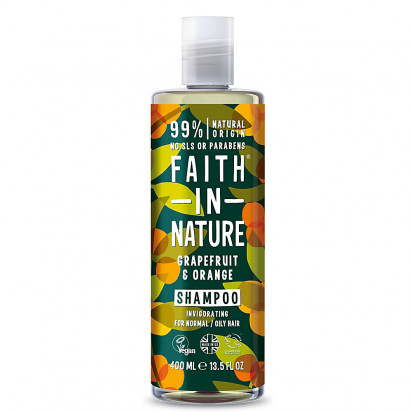 Shampoing Pamplemousse & Orange, 400ml Faith In Nature - Parashop