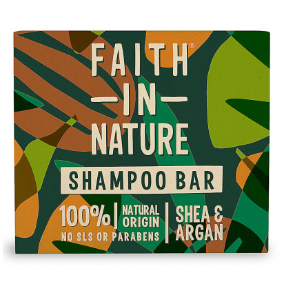 Shampoing solide Argan, 85g Faith In Nature - Parashop