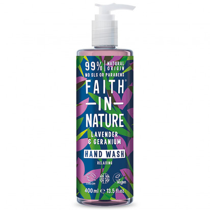 Savon liquide main Lavande, 400ml Faith In Nature - Parashop