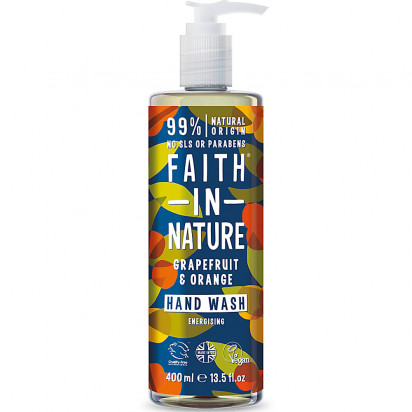 Savon liquide main Pamplemousse, 400ml Faith In Nature - Parashop
