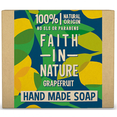 Savon solide Pamplemousse & Orange, 100g Faith In Nature - Parashop