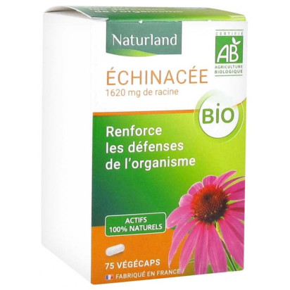 Echinacée bio, 75 végécaps Naturland - Parashop