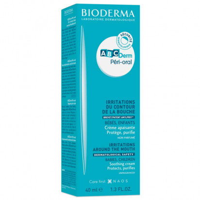 ABCDERM Irritations Contour de la Bouche, 40ml Bioderma - Parashop