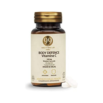 BODY DEFENCE Vitamine C Halal, 30 comprimés 99Lab - Parashop