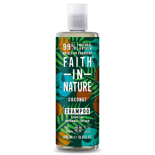 Shampoing à la Noix de Coco, 400ml Faith In Nature - Parashop