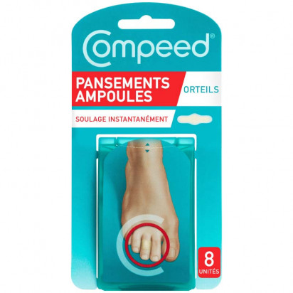 Ampoules aux Orteils, 8 unités Compeed - Parashop