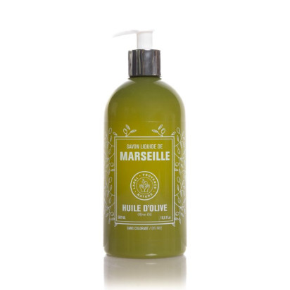 Savon liquide de Marseille huile d'olive, 500ml Bell Ânesse en Provence - Parashop