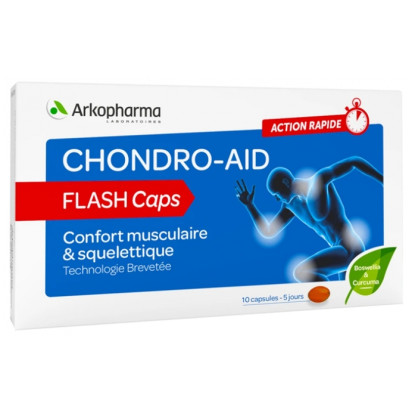 CHRONDO-AID Flash caps, 10 capsules Arkopharma - Parashop