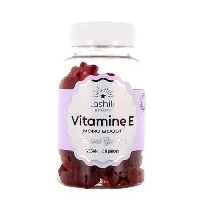 Vitamine E, 60 gummies Lashilé Beauty - Parashop