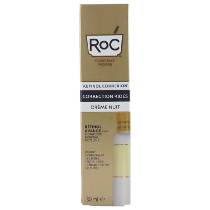 RETINOL CORREXION Crème nuit correction rides, 30ml Roc - Parashop