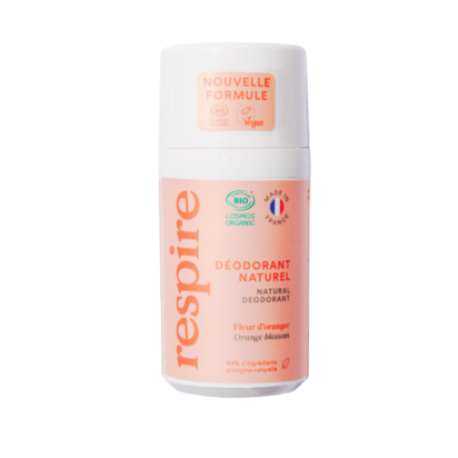 Déodorant Naturel Fleur d'oranger, 15ml Respire - Parashop