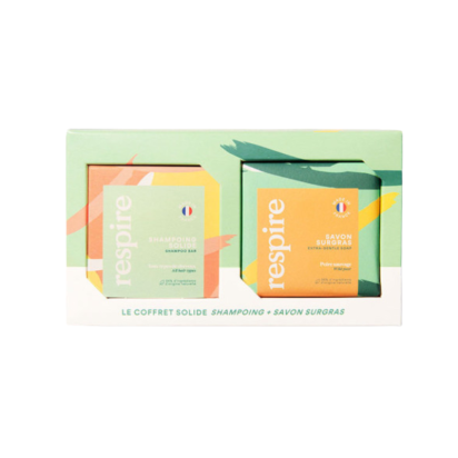 Coffret solide shampoing + savon surgras