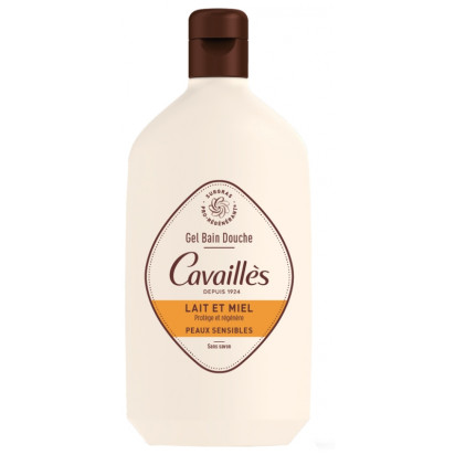 Gel bain & douche lait miel, 400ml Rogé Cavailles - Parashop