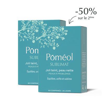 SUBLIMAT Anti imperfections peau nette, 120 Comprimés Poméol - Parashop
