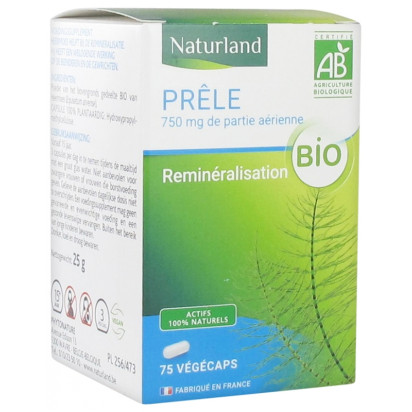 Prêle bio, 75 végécaps Naturland - Parashop