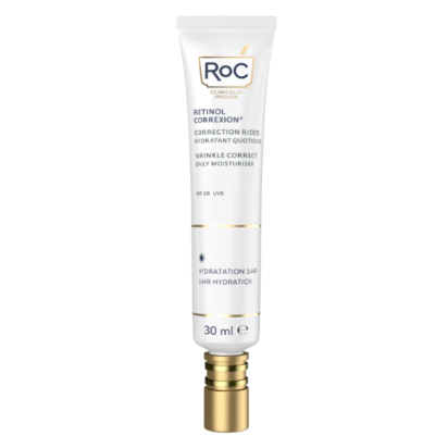 RETINOL CORREXION Hydratant quotidien correction rides SPF30, 30ml Roc - Parashop