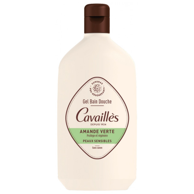 Gel bain & douche amande verte, 400ml Rogé Cavailles - Parashop