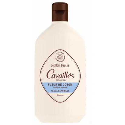 Gel bain & douche fleur de coton, 400ml Rogé Cavailles - Parashop