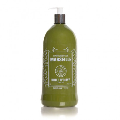 Savon liquide marseille huile d'olive, 1L Bell Ânesse en Provence - Parashop