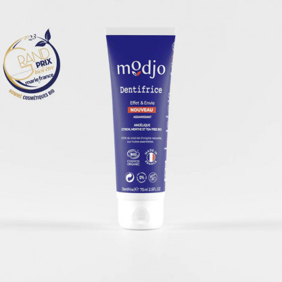 Dentifrice blancheur naturelle Effet & Envie, 75ml Modjo - Parashop