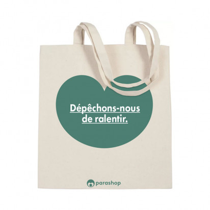 Tote bag modèle vert Parashop - Parashop