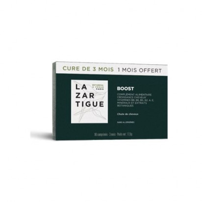 BOOST Complément croissance cheveux, lot 3x30 comprimés
