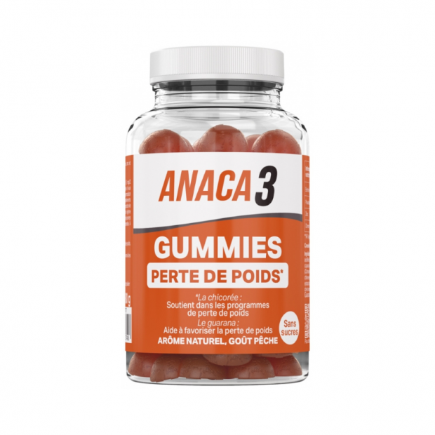 Perte de poids sans sucres, 60 gummies Anaca3 - Parashop