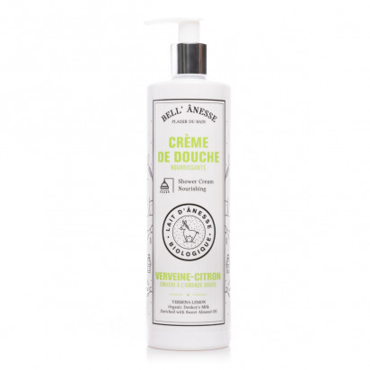 Crème de douche verveine au lait d'ânesse bio, 400ml