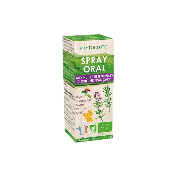 PRO ROYAL Spray gorge aux huiles essentielles bio, 15ml Phytoceutic - Parashop